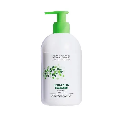 Гель для душу Biotrade Keratolin для сухої, чутливої та схильної до алергії шкіри, 400 мл