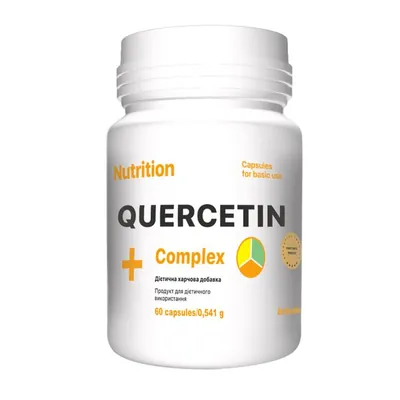 Вітамінний комплекс з кверцетином EntherMeal Quercetin + Complex, 60 капсул