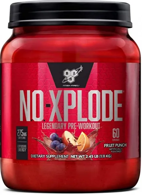 Передтренувальний комплекс BSN N.O. Xplode Legendary Pre-Workout, фруктовий пунш, 30 порцій 555 г