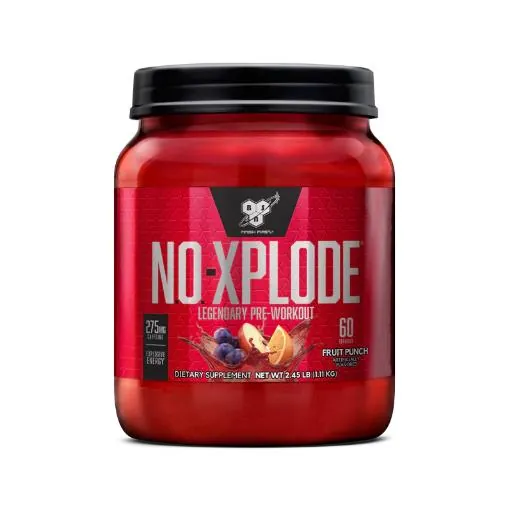 Передтренувальний комплекс BSN N.O. Xplode Legendary Pre-Workout, фруктовий пунш, 60 порцій 1,11 кг