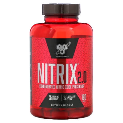 Предтренировочный комплекс BSN Nitrix 2.0, 180 таблеток