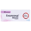 Эналозид моно таблетки по 10 мг №20 (10х2)