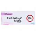 Еналозид моно таблетки по 10 мг №20 (10х2)