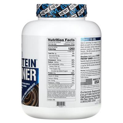 Гейнер EVLution Nutrition Stacked Protein подвійний шоколад, 2,72 кг