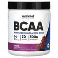 Аминокислоты Nutricost BCAA виноград, 300 г