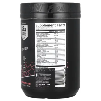 Амінокислоти EFX Sports AminoZorb Elite 21 кавун, 390 г