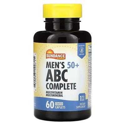 Мультивітаміни й мультимінерали Sundance ABC Complete Men's 50+ для чоловіків старше 50 років, 60 капсул