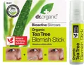 Стік для обличчя Dr.Organic Tea Tree від недоліків та запалень шкіри з екстрактом чайного дерева, 8 мл