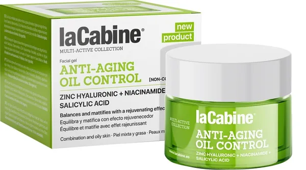Крем-гель для обличчя La Cabine Anti-aging Oil Control антивікової для комбінованої та жирної шкіри, 50 мл