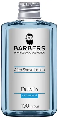 Лосьйон після гоління Barbers Dublin тонізуючий, 100 мл
