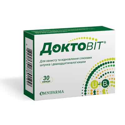 Доктовит капсулы №30 (10х3)