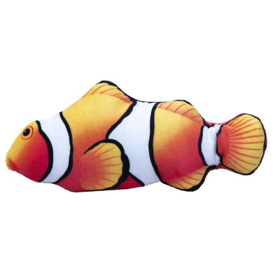 Игрушка Bubimex Танцующая рыба-клоун для кошек, 25 см