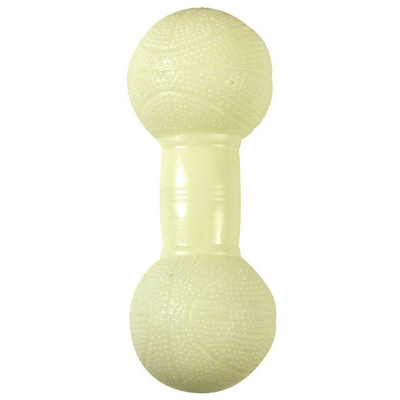 Игрушка Bubimex фосфористентная кость для собак, 14 см