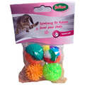 Игрушка Bubimex Набор мячиков для кошек, 3 см, 4 шт