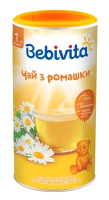 Напій Bebivita Чай з ромашки, сухий швидкорозчинний, 200 г