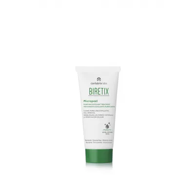 Пілінг-скраб для обличчя Cantabria Labs BIRETIX Micropeel для проблемної шкіри, 50 мл