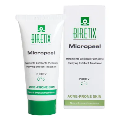 Пілінг-скраб для обличчя Cantabria Labs BIRETIX Micropeel для проблемної шкіри, 50 мл