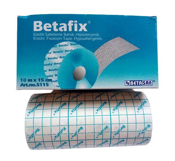 Пластырь медицинский Betafix на эластичной нетканой основе 15 см х 10 м