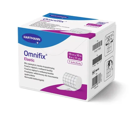 Пластир медичний Omnifix Elastic на еластичній нетканій основі 10 см х 10 м, 1 штука