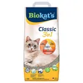 Наповнювач для котячого туалету Biokat's Classic 3 в 1 Бентонітовий з гранулами трьох розмірів, антибактеріальний, 10 л
