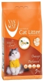 Наполнитель для кошачьего туалета VanCat Super Premium Quality Orange бентонитовый комкующий, 5 кг
