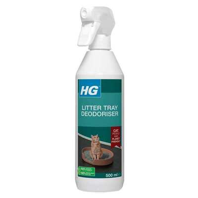 Дезодорант HG Litter Tray Deodoriser для уничтожения запахов в туалетах для животных, 500 мл