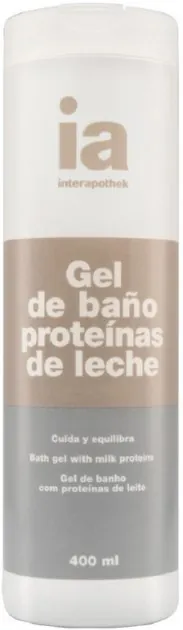 Гель для душу Interapothek Milk protein живильний з молочними протеїнами, 750 мл