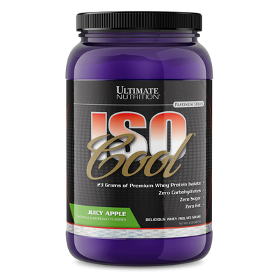 Изолят сывороточного протеина Ultimate Nutrition IsoCool, сочное яблоко, 907 г