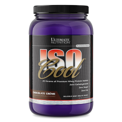 Изолят сывороточного протеина Ultimate Nutrition IsoCool, шоколадный крем, 907 г