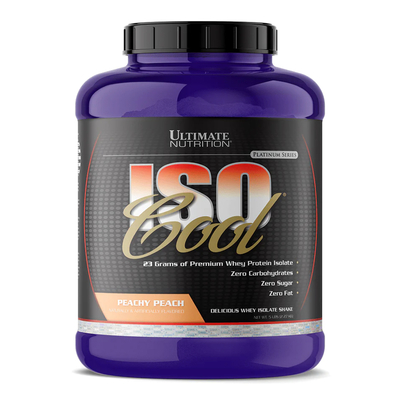 Изолят сывороточного протеина Ultimate Nutrition IsoCool, персиковое парфе, 2270 г