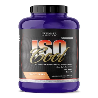 Протеїн сироватковий ізолят Ultimate Nutrition Iso Cool, персик, 2270 г