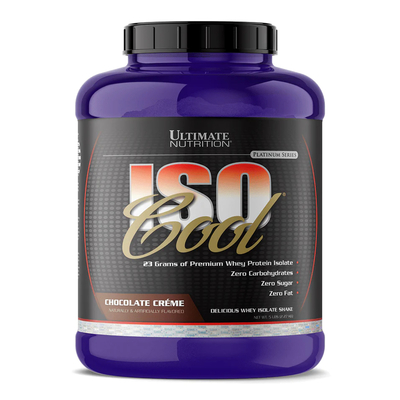 Изолят сывороточного протеина Ultimate Nutrition IsoCool, шоколадный крем, 2270 г