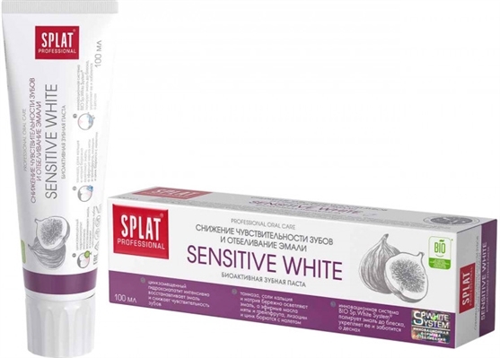 Зубная паста Splat Professional Sensitive White, 100 мл