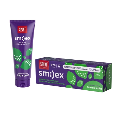 Зубная паста Splat Teens Smilex Сочный лайм, 100 мл