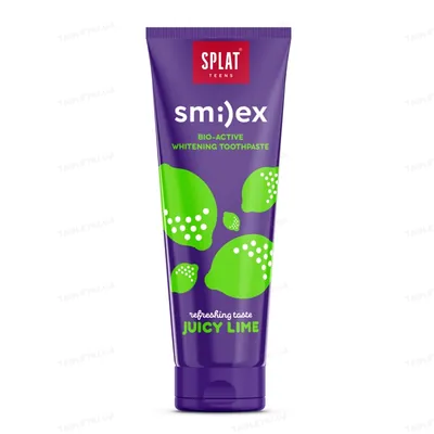 Зубна паста Splat Teens Smilex Соковитий лайм, 100 мл