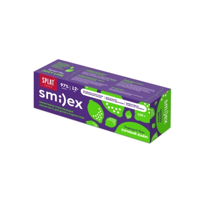 Зубная паста Splat Teens Smilex Сочный лайм, 100 мл