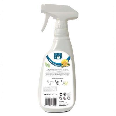 Спрей M-Pets Odour Stop Deodorant Spray для видалення запаху тварин з ароматом лимону і зеленого чаю, 500 мл
