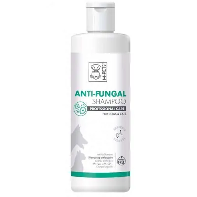Шампунь M-Pets Anti-fungal протигрибковий і протибактеріальний для собак та котів з різними типами шерсті, 250 мл