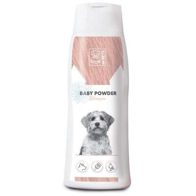 Шампунь M-Pets Baby Powder для всех типов шерсти собак всех пород, с ароматом детской присыпки, 250 мл