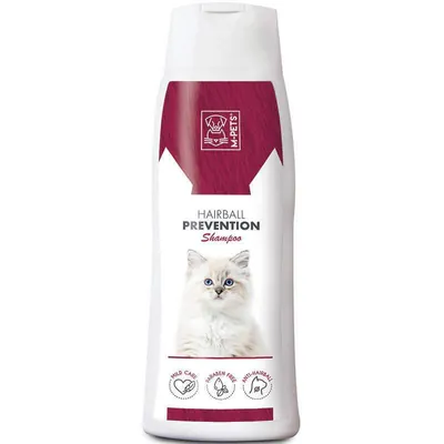 Шампунь M-Pets Hairball Prevention Cat для котів, що запобігає утворенню ковтунів, 250 мл