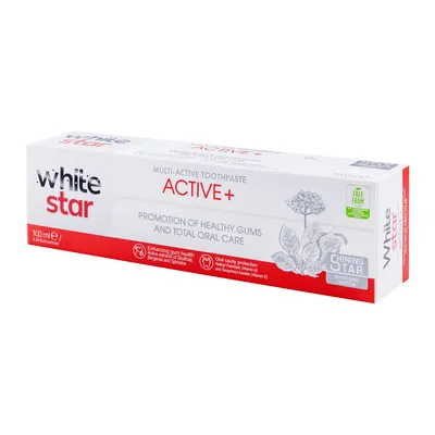 Зубна паста White Star Active + Мультиактивна, 100 мл