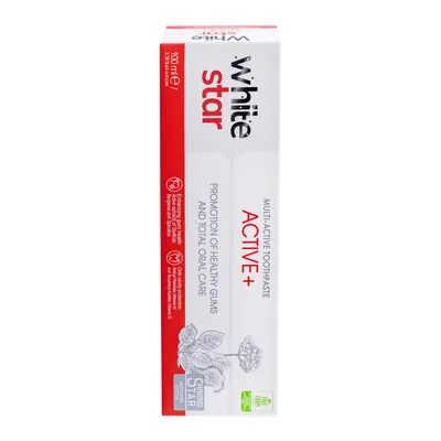 Зубна паста White Star Active + Мультиактивна, 100 мл