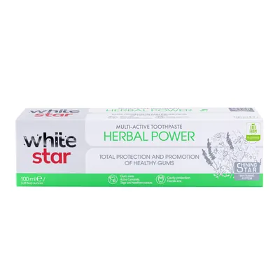 Зубна паста White Star Гербал, 100 мл