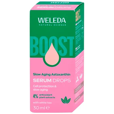 Сироватка-бустер Weleda Anti-Age з астаксантином, 30 мл
