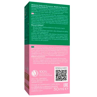 Сироватка-бустер Weleda Anti-Age з астаксантином, 30 мл