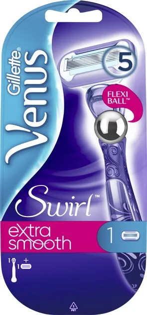 Станок для гоління (бритва) Venus Swirl з 1 змінним картриджем жіночий