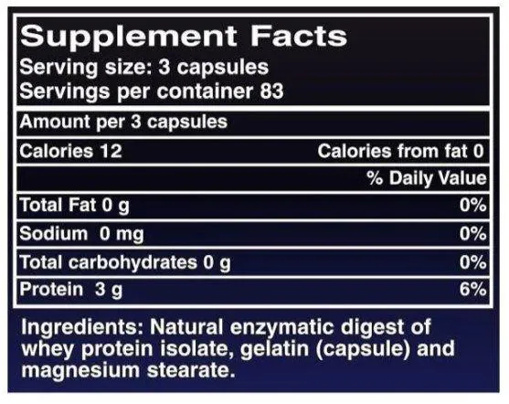 Амінокислоти Ultimate Nutrition Amino Gold 1000 мг, 250 капсул