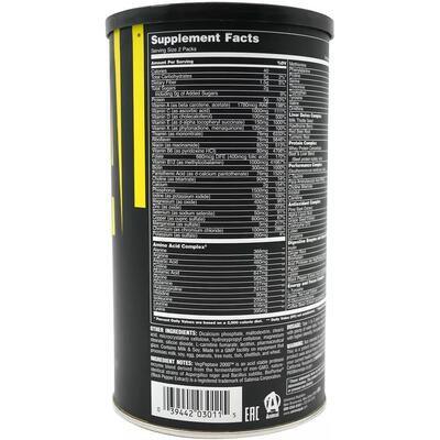 Витамины Universal Nutrition Animal Pak, 44 пакетика