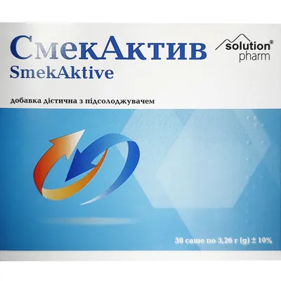 СмекАктив Solution Pharm пор. д/приг. сусп. по 3,26 г №30 в пак.