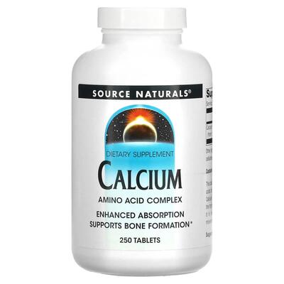 Кальций Source Naturals Calcium, 250 таблеток